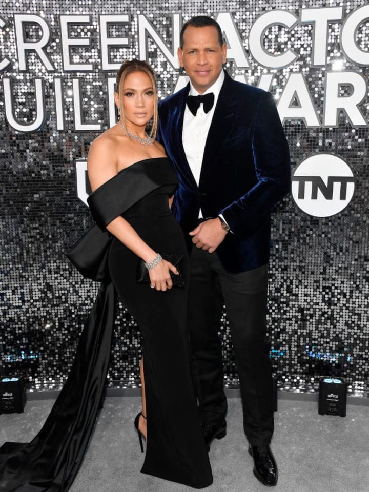 SAG Awards 2020: Jennifer Lopez and Alex Rodriguez