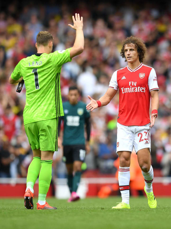 Bernd Leno and David Luiz are likely starters for Arsenal.