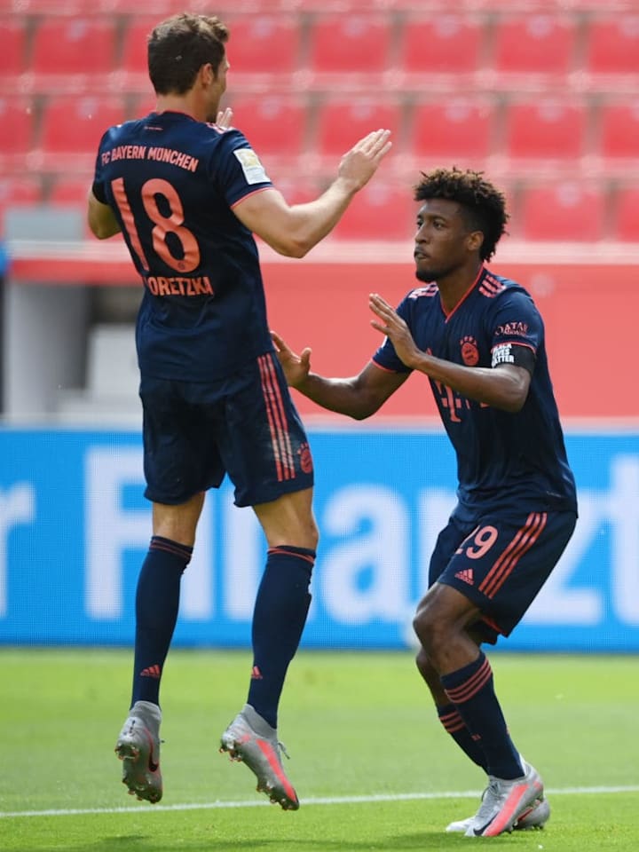 Kingsley Coman dan Leon Goretzka