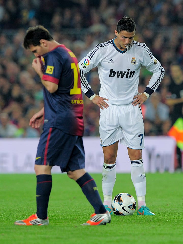 Ni a Messi ni a Ronaldo les gustó el empate de 2012