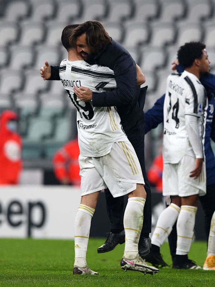Leonardo Bonucci e Andrea Pirlo, Juve