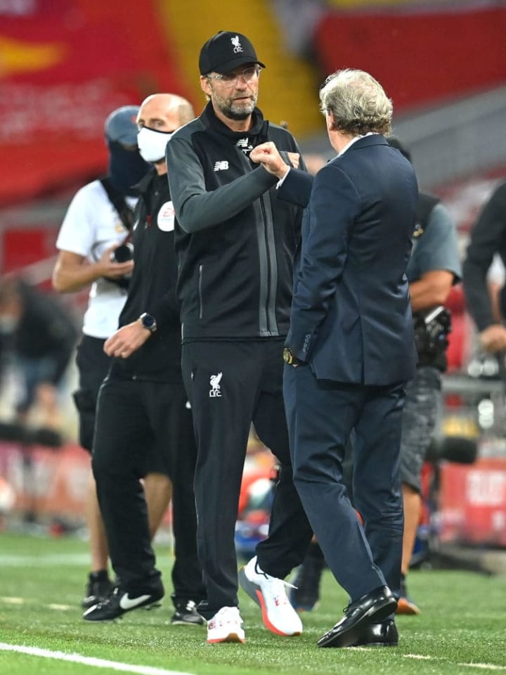 Jurgen Klopp & Roy Hodgson