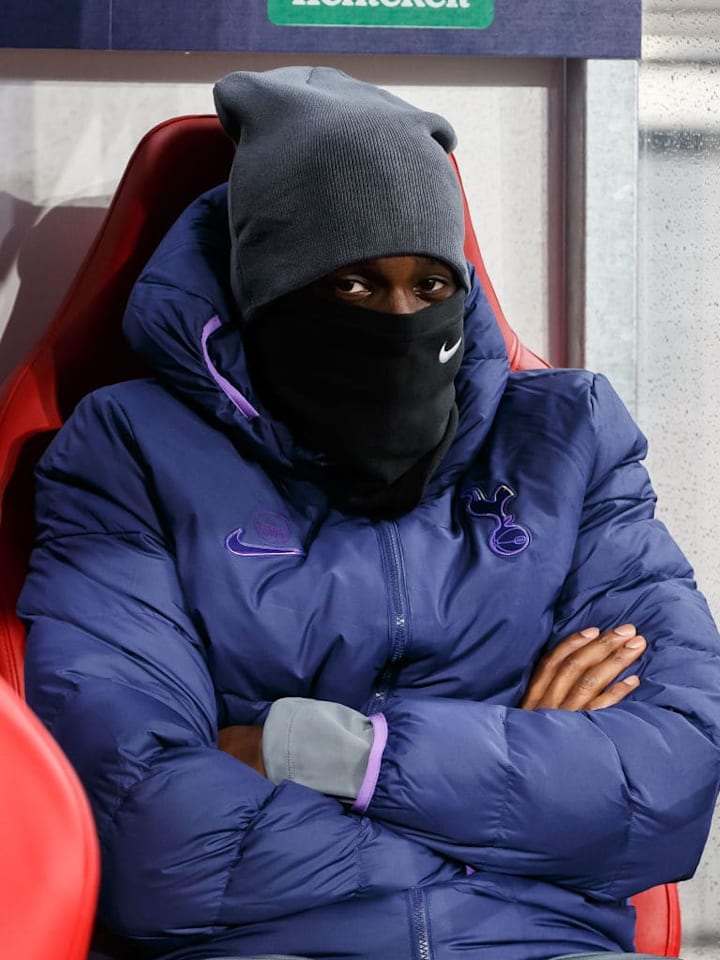 Ndombele on the bench at RB Leipzig last season Ndombele on the bench at RB Leipzig last season