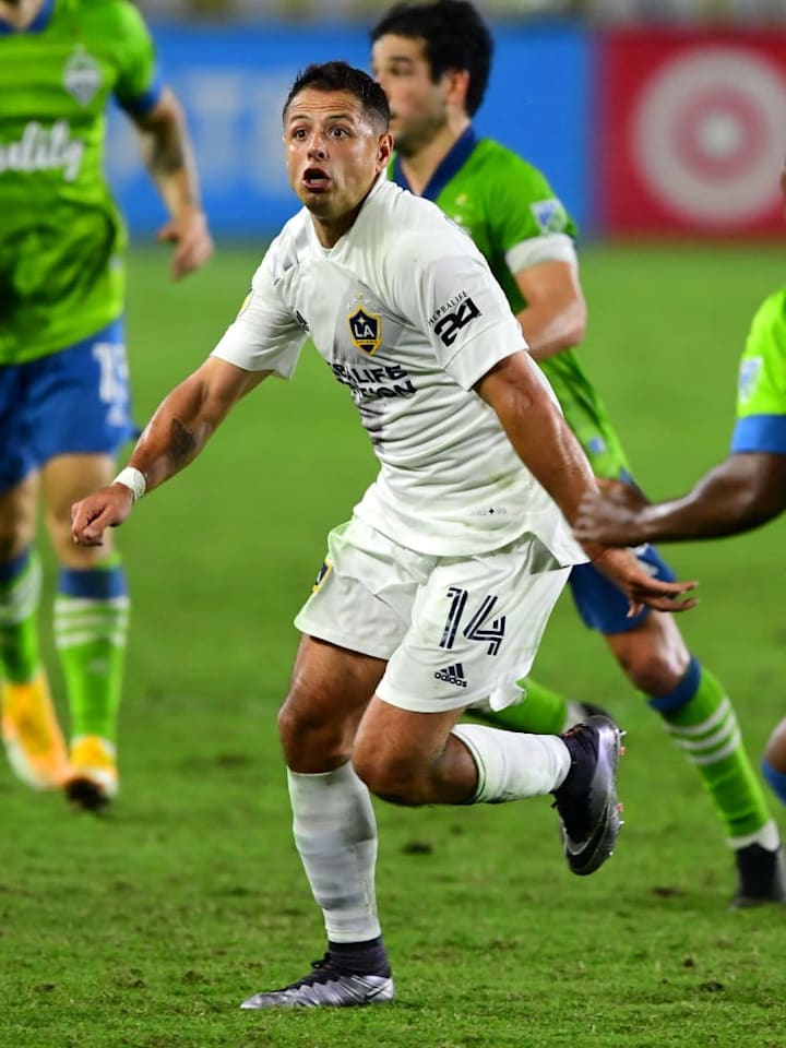 Chicharito, pemain Los Angeles Galaxy