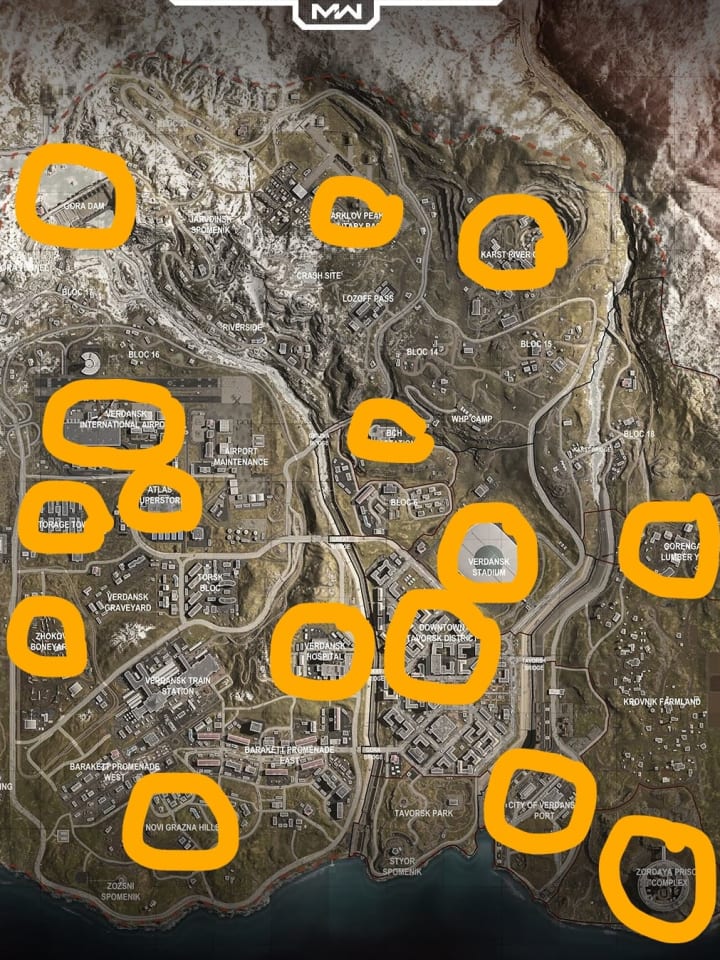All Possible Trick-or-Treat Supply Drop Spawn Locations