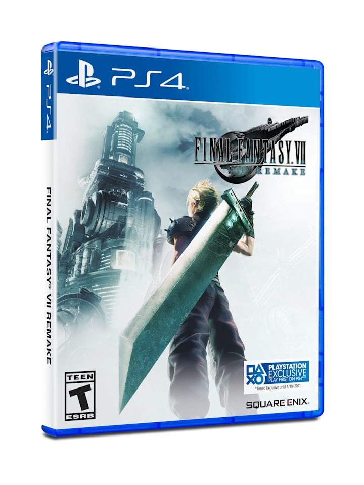 Final Fantasy 7 Remake Box Art Cover Revealed Square enix has announced on twitter that all box copies of the game in. final fantasy 7 remake box art cover