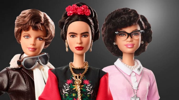 Mattel Honors Amelia Earhart Frida Kahlo and More Real Life Role Models With Their Own Barbie Dolls Mental Floss