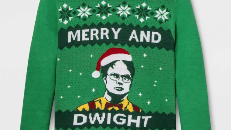 Dwight schrute ugly sweater clearance