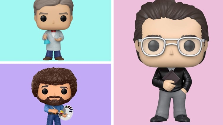 You'll find Bob Ross, Bill Nye, and many other Funkos based on actual people.