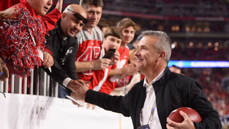 Urban Meyer. Mandatory Credit: Joe Camporeale-USA TODAY Sports