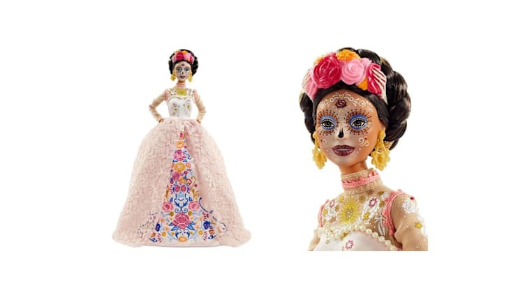 Mattel s 2020 Day of the Dead Barbie Doll Mental Floss