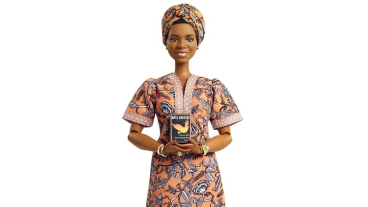 Maya Angelou in Barbie form.