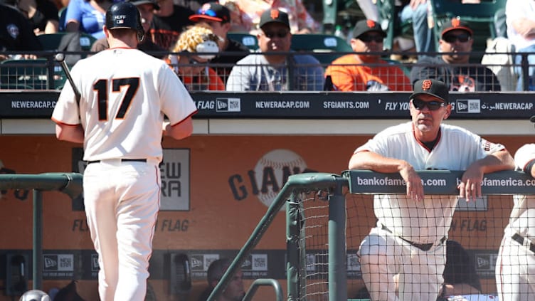 SAN FRANCISCO, CA - JULY 28: A dejected Bruce Bochy