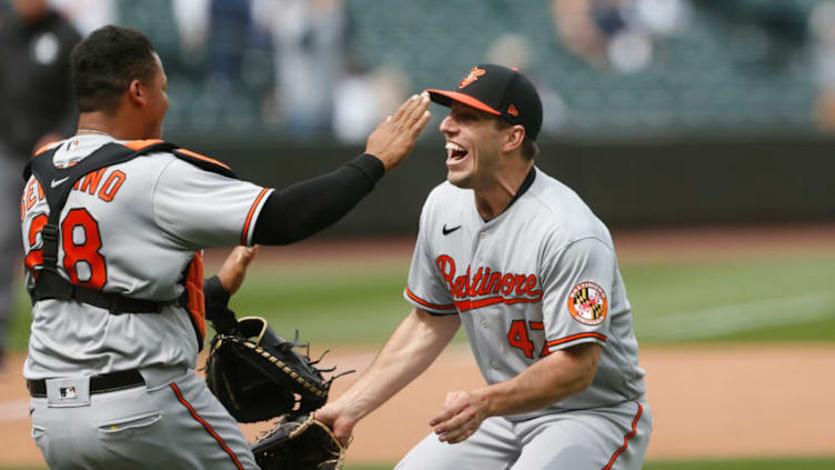 John Means threw a wonderful no-hitter. Mandatory Credit: Joe Nicholson-USA TODAY Sports