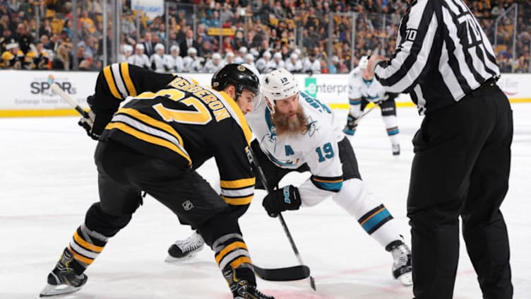 Boston Bruins Headed for a date with Jumbo Joe Thornton