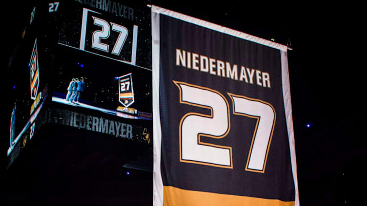 Anaheim ducks retired jerseys 2025