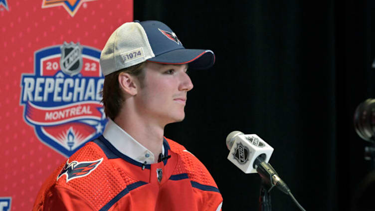 Washington Capitals Draft Updated depth chart after 2022 NHL Draft