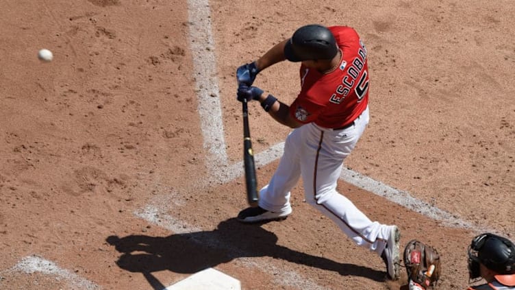 The Phillies could have interest in Escobar to lengthen the lineup and add power. Photo by Hannah Foslien/Getty Images.