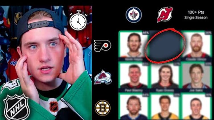can you pass this IMPOSSIBLE hockey quiz in 5 minutes..? (EXTREME Puckdoku)