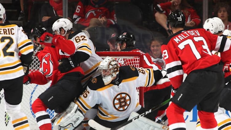 Boston Bruins Kyle Keyser looked the goods in pre season debut