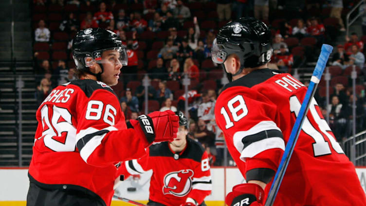 New jersey devils first line hot sale