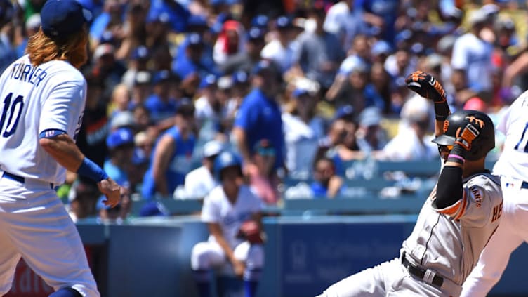 LOS ANGELES, CA - JULY 29: Justin Turner