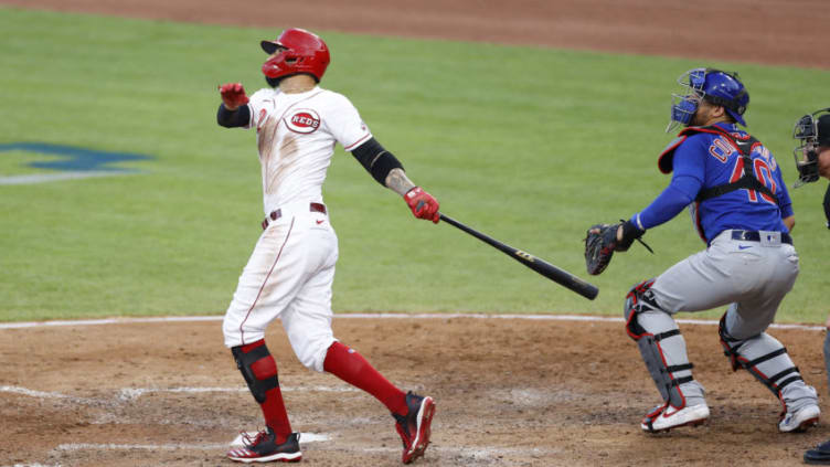 CINCINNATI, OH - JULY 29: Nick Castellanos #2 of the Cincinnati Reds (Photo by Joe Robbins/Getty Images)