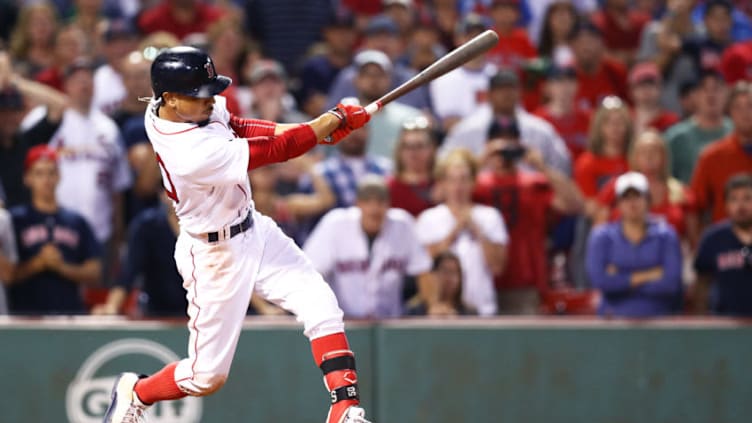 BOSTON, MA - AUGUST 16: Mookie Betts