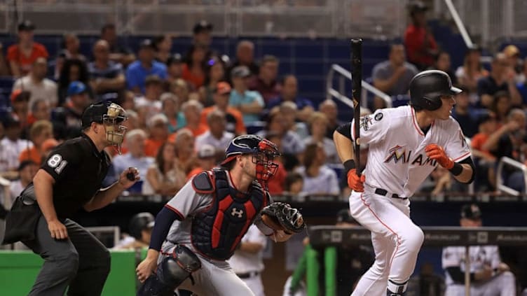 MIAMI, FL - SEPTEMBER 04: Christian Yelich