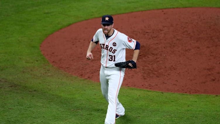 HOUSTON, TX - OCTOBER 29: Collin McHugh