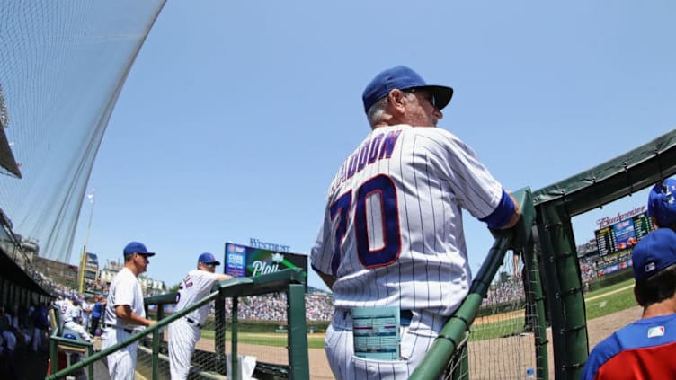 Joe Maddon, Chicago Cubs (Photo by Jonathan Daniel/Getty Images)