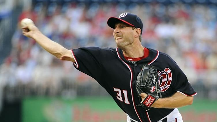 Max scherzer jersey nationals sales