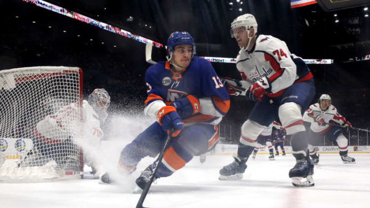 Mathew Barzal #13 of the New York Islanders (Photo by Al Bello/Getty Images)