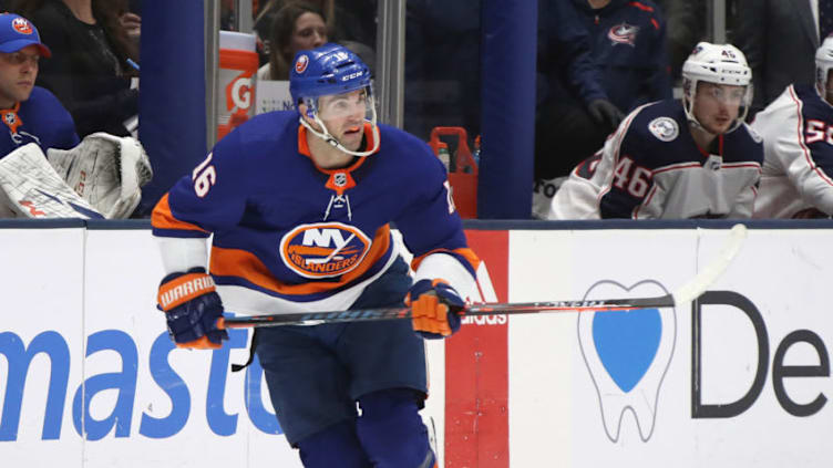 Andrew Ladd #16 of the New York Islanders (Photo by Bruce Bennett/Getty Images)