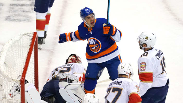 Jean-Gabriel Pageau #44 of the New York Islanders (Photo by Andre Ringuette/Freestyle Photo/Getty Images)