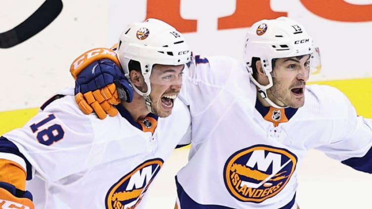 Anthony Beauvillier #18 of the New York Islanders (Photo by Elsa/Getty Images)