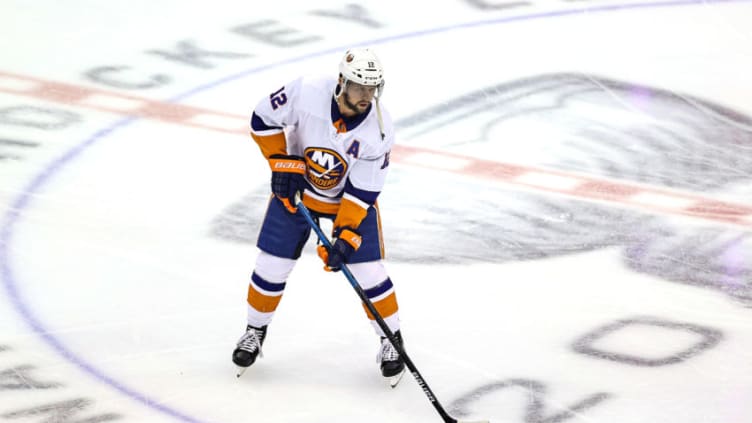 Josh Bailey #12 of the New York Islanders (Photo by Elsa/Getty Images)