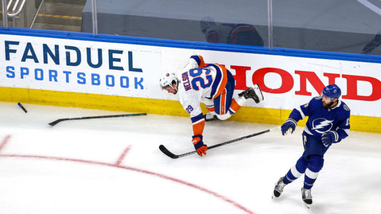 Brock Nelson #29 of the New York Islanders (Photo by Bruce Bennett/Getty Images)