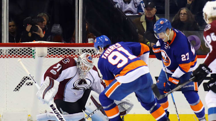 NEW YORK, NY - FEBRUARY 12: John Tavares (Photo by Bruce Bennett/Getty Images)