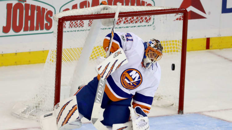 NEW YORK, NY - OCTOBER 19: Jaroslav Halak