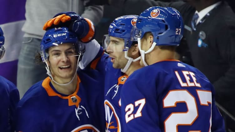 NEW YORK, NY - OCTOBER 30: Mathew Barzal