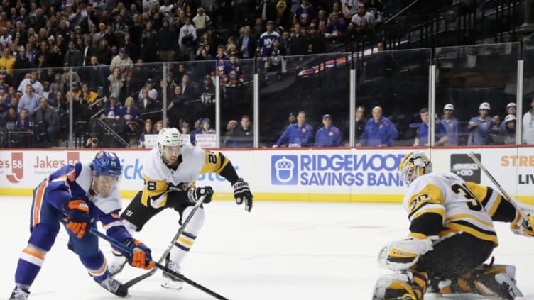 Brock Nelson #29 of the New York Islanders (Photo by Bruce Bennett/Getty Images)