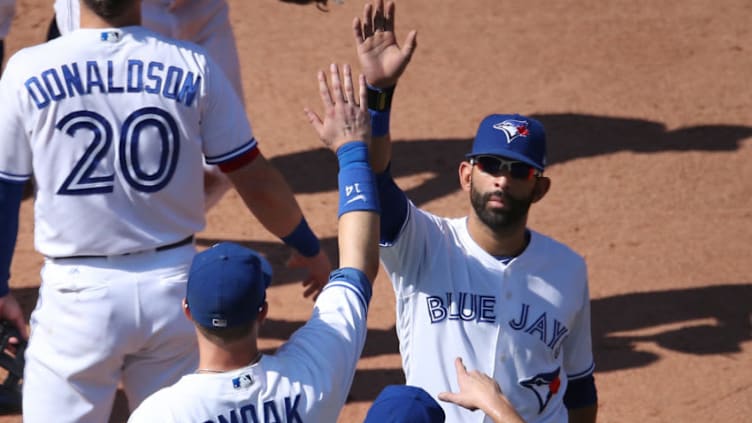 TORONTO, ON - AUGUST 13: Jose Bautista