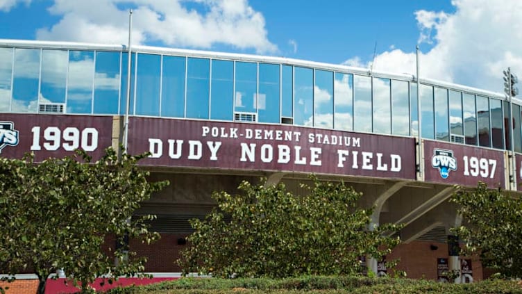 Dudy Noble Field, home park of Texas Rangers 2020 First Round draft pick, Justin Foscue (Photo by Wesley Hitt/Getty Images)