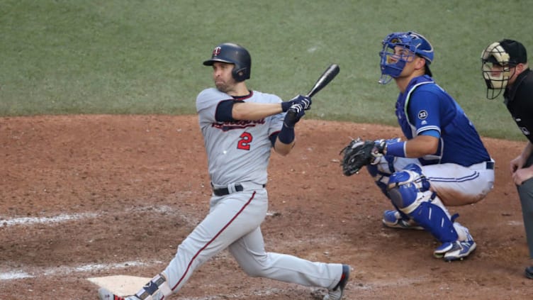 Brian Dozier of the Minnesota Twins (Photo by Tom Szczerbowski/Getty Images)