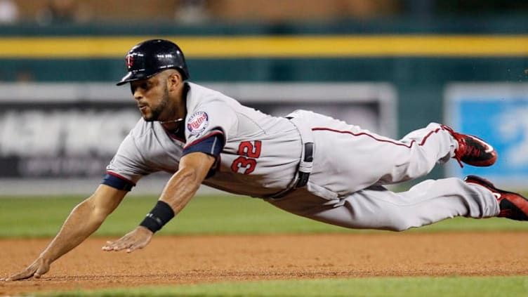 DETROIT, MI - SEPTEMBER 26: Aaron Hicks