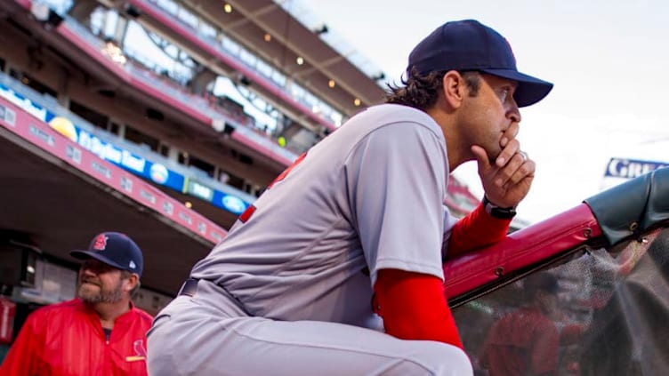 CINCINNATI, OH - MAY 06: Mike Matheny