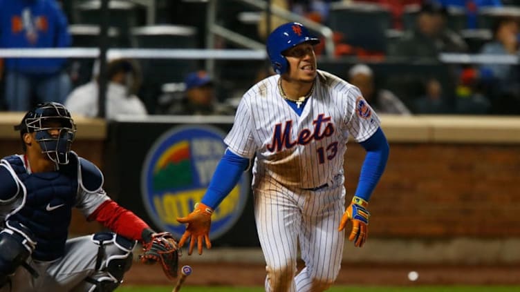 NEW YORK, NY - APRIL 16: Asdrubal Cabrera