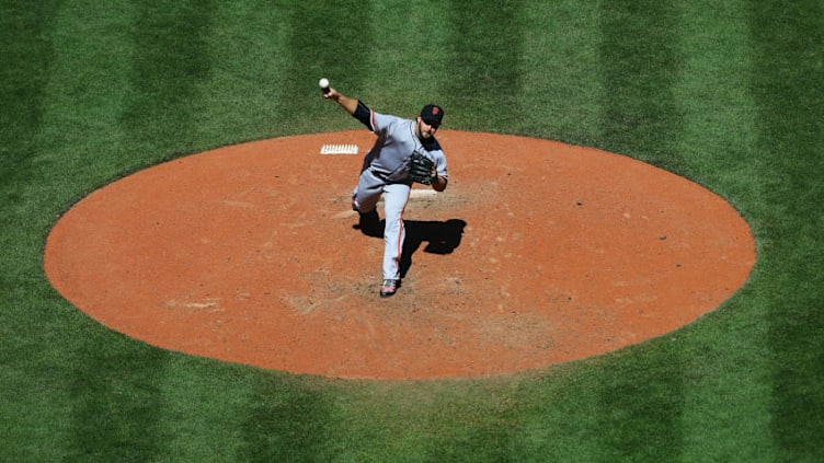 ST. LOUIS, MO - MAY 21: Reliever George Kontos