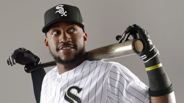 GLENDALE, ARIZONA - FEBRUARY 21: Micker Adolfo of the Chicago White Sox poses for a portrait during White Sox photo day on February 21, 2019 at Camelback Ranch in Glendale Arizona. (Photo by Ron Vesely/MLB Photos via Getty Images)